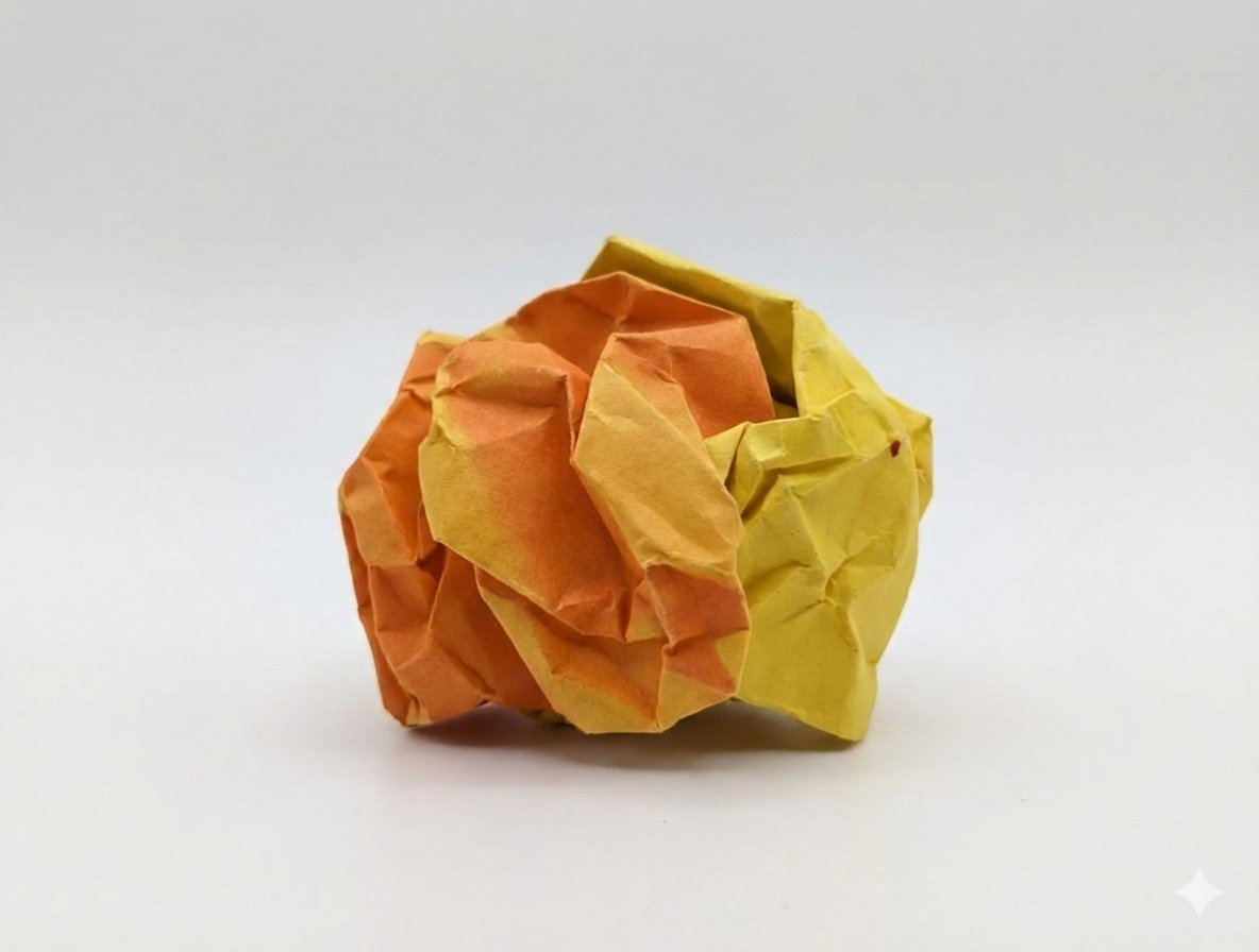 Origami rock — the beginning of transformation